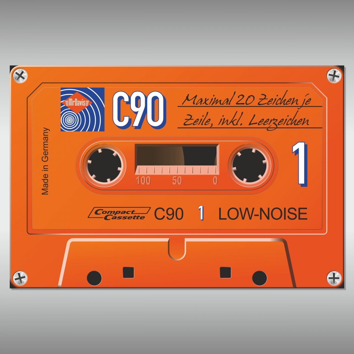 RETRO-TAPE TT AFGA - orange