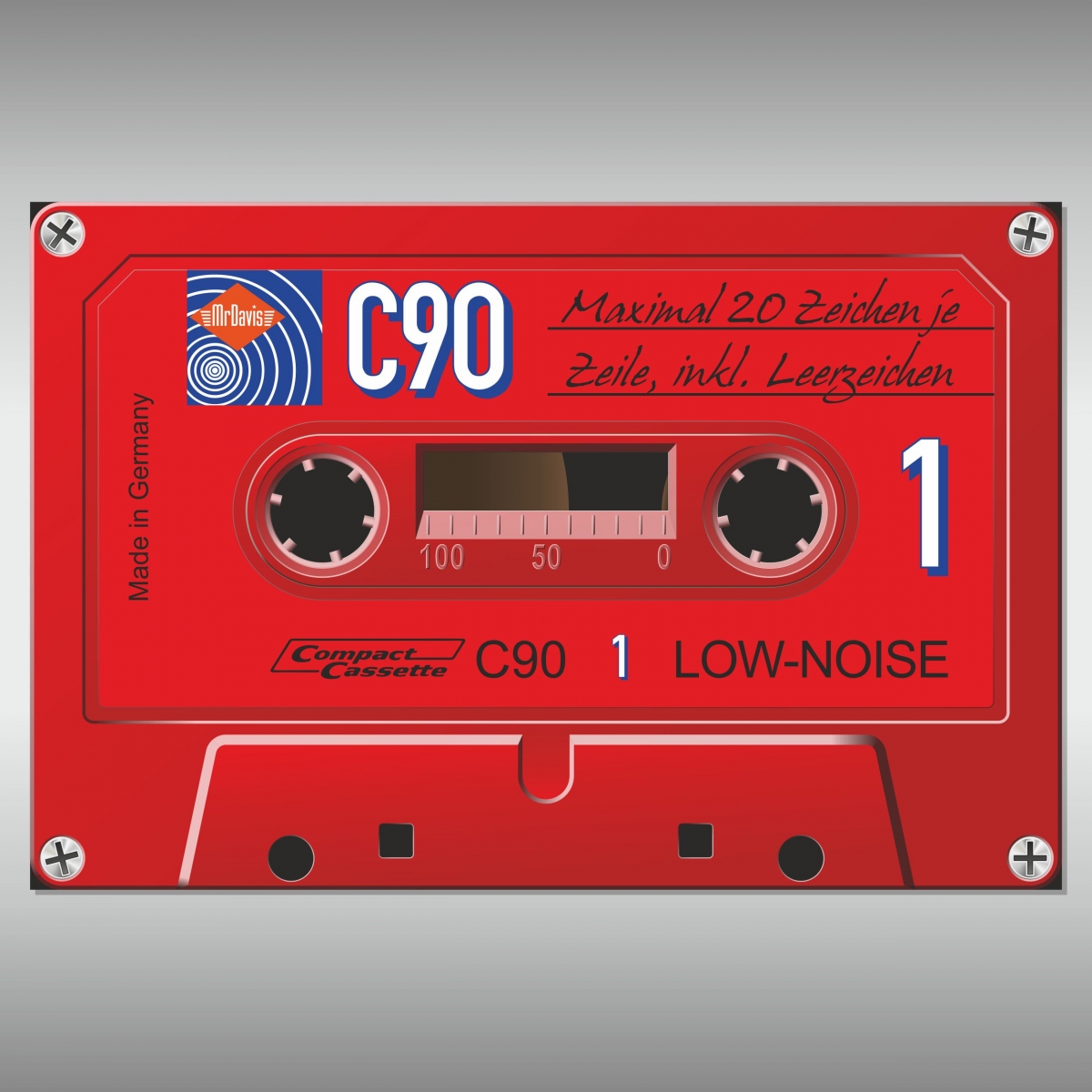 RETRO-TAPE TT AFGA - rot