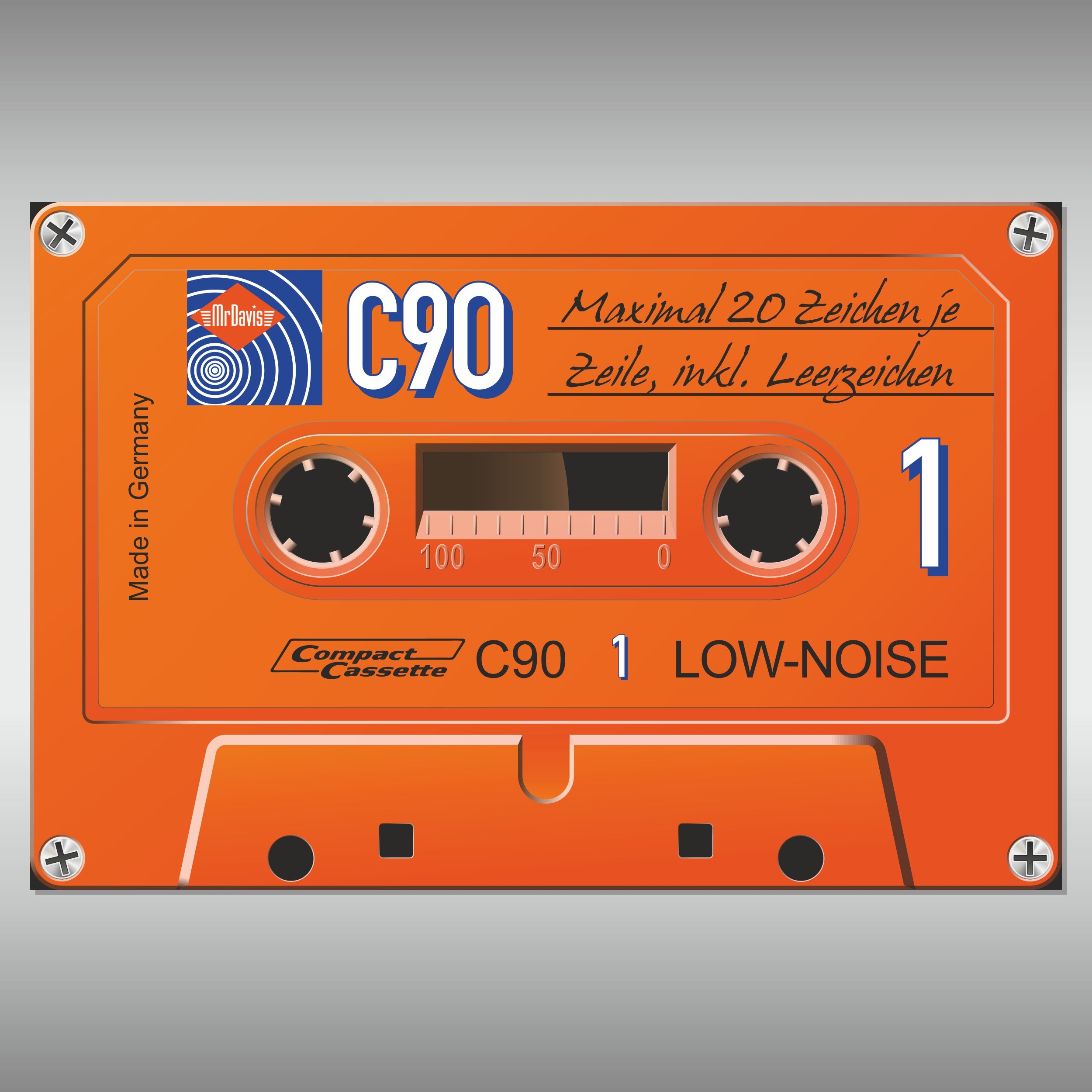 RETRO-TAPE TT AFGA - orange