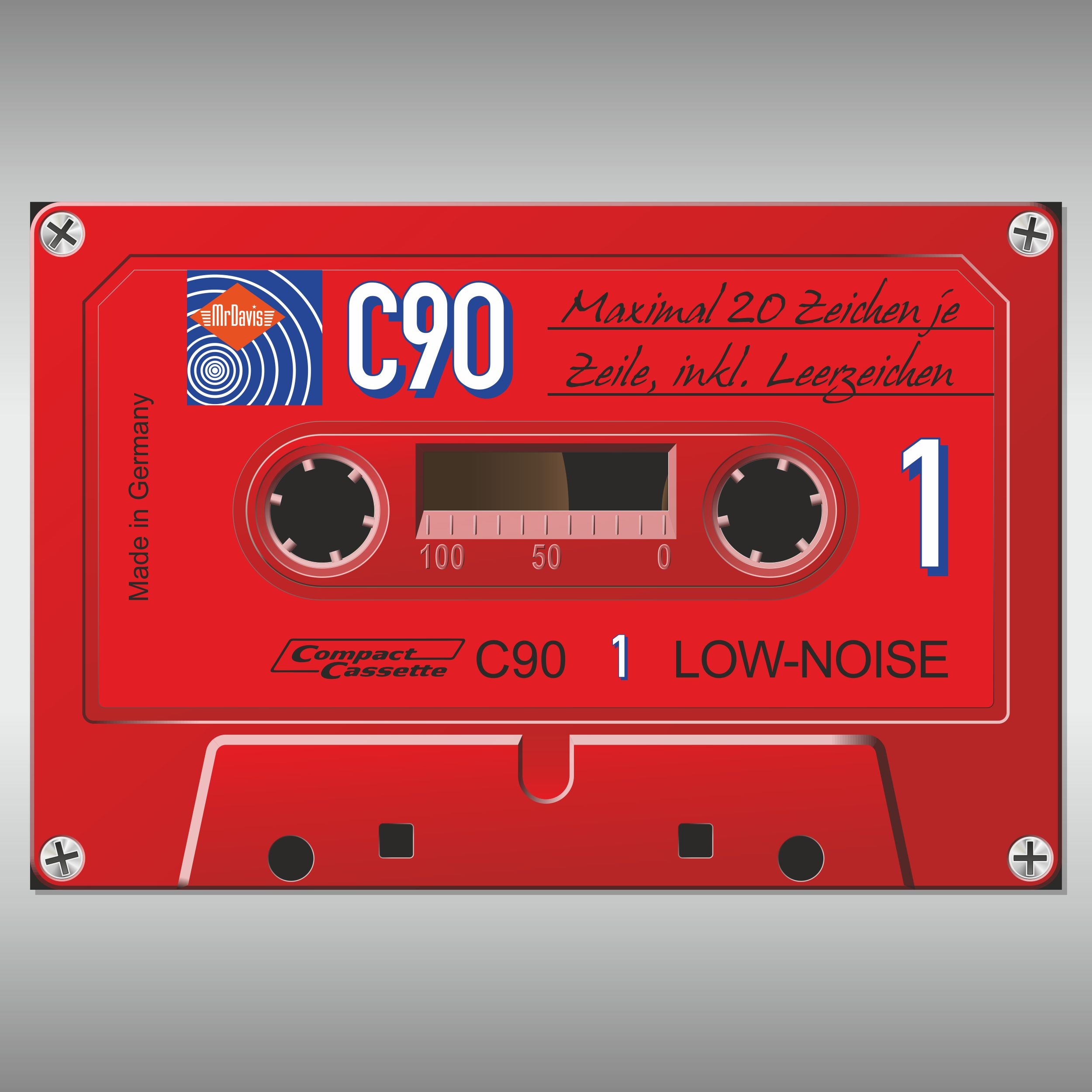 RETRO-TAPE TT AFGA - rot